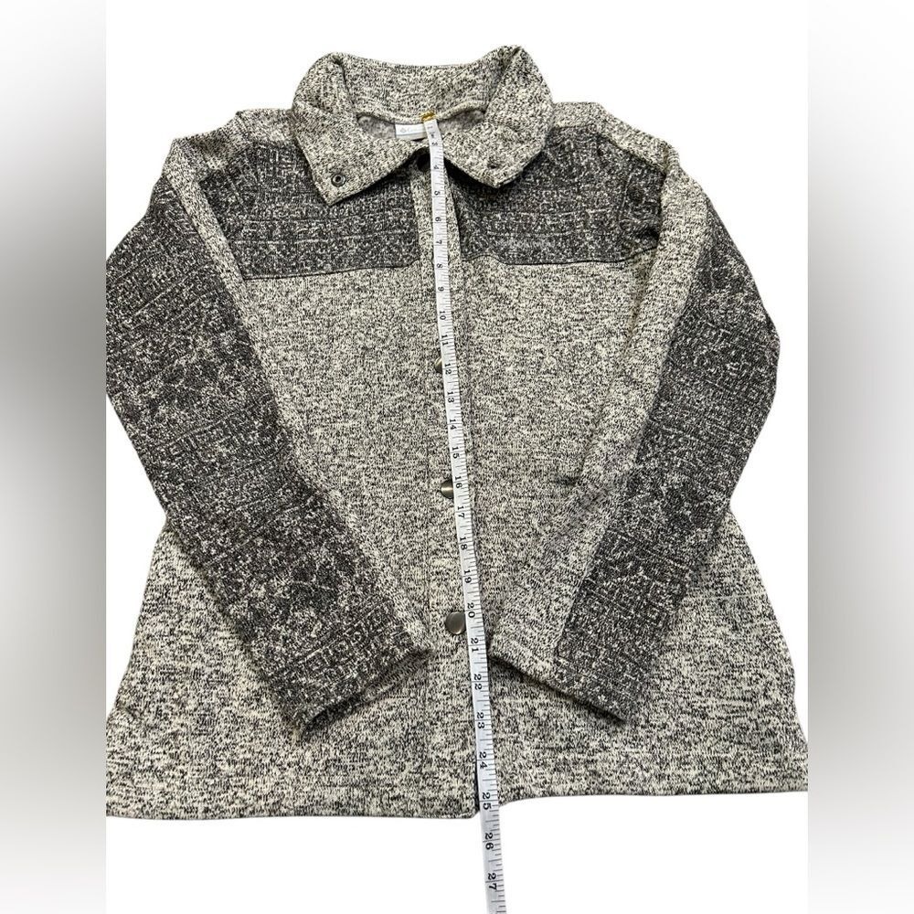 Women's Columbia snap button‎ gray jacket size S - Picture 6 of 8
